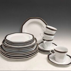 Christopher Stuart "Black Dress" China Set